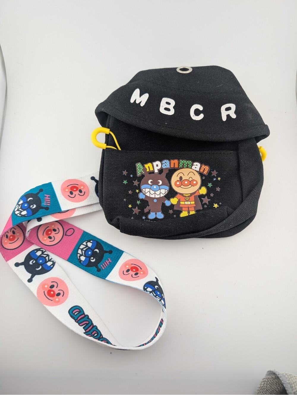 Anpanman Kids Sling Backpack Black Bag